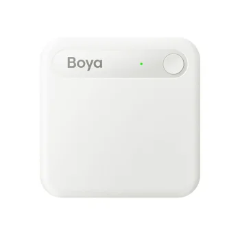 Диктофон BOYA Notra Neo с ИИ-транскрипцией, 8 ГБ, белый