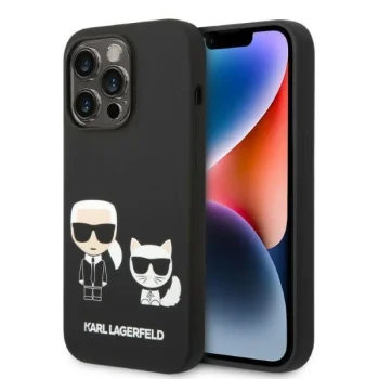 Чехол Karl Lagerfeld Karl & Choupette MagSafe для iPhone 14 Pro, Черный