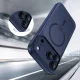 Чехол Tech-Protect Magpeak MagSafe CC для iPhone 17 Pro Max — матовый темно-синий