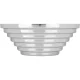 Круглая чаша Alessi Maya из нержавеющей стали, 20 см, серебристая