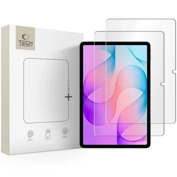 Aizsargstikls Tech-Protect Glass Fit+ priekš Samsung Galaxy Tab S12+ 12.4" (2 gab.)