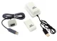 Комплект аккумуляторов для Xbox 360 с USB зарядкой, 2 шт., белый