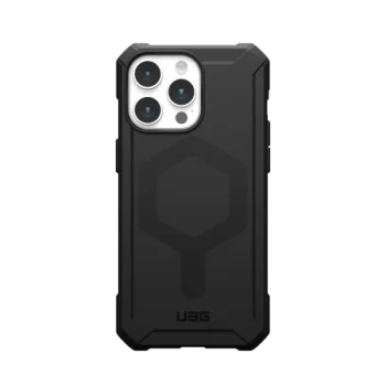 Apple iPhone 15 Pro Max 6.7'' UAG Essential Armor Magsafe Hard Case Cover, Black | Чехол Кейс Кабура...