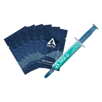 Термопаста ARCTIC MX-6 4г с 6 очистителями MX Cleaner