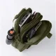 Тактическая поясная сумка + ремень Trizand 24322, Зелёный | Tactical Waist Bag with...