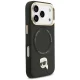 Karl Lagerfeld Big Strap Karl Metal Logo MagSafe vāciņš iPhone 17 Pro – melns | Phone Case Cover