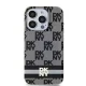 Чехол DKNY для iPhone 15 Pro Max IML Checkered Mono Pattern MagSafe, черный