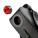 Velosipēda sēdekļa soma Rockbros AS-078-1 ar viedo aizmugurējo lukturi 0.8L, melna