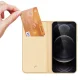 Чехол-книжка Dux Ducis Skin Pro для iPhone 13 Pro Max, золотистый