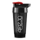 4FIZJO ULTRA Sports Shaker Bottle 700 ml, Black/Red