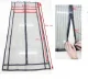 Durvju Moskītu Odu Kukaiņu Tīkls Pretinsektu Siets - 80/90/100 x 210/220, Melns | Mosquito Door Mesh Net Anti-Insect...