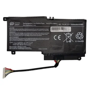 Klēpjdatora akumulators Toshiba PA5107U-1BRS, 3000 mAh, 14.4V, Power Plant