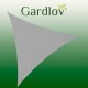 Gardlov 23147 Dārza Ūdensizturīgs Saulessargs Markīze Bura Nojume Tents 3x3x3m, Pelēks | Garden Patio Waterproof...