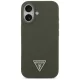Силиконовый MagSafe чехол Guess с треугольным логотипом для iPhone 17 –...