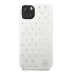 Mercedes iPhone 13 mini vāciņš Silver Stars Pattern, balts