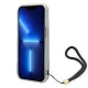 Guess Flower Cord futrālis iPhone 14 modelim, zils