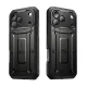Supcase Unicorn Beetle Pro vāciņš iPhone 18 Pro / 17 Pro, melns