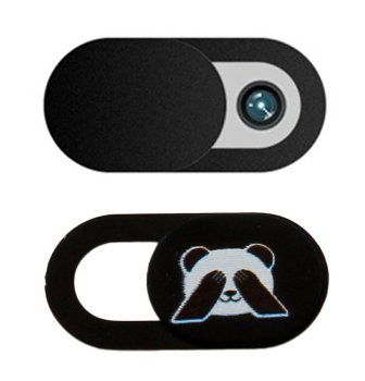 Webcam Cover Slider for Laptop and Smartphone Panda, 2 pcs.