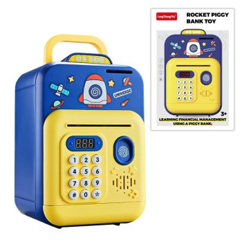 Bērnu krājkasīte - Seifs I Children's Piggy Bank - Safe