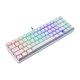 Motospeed CK67 RGB mehāniskā tastatūra klaviatūra ar apgaismojumu Bluetooth/USB, pasteļkrāsa | Wireless...