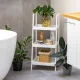 Стеллаж-лестница ModernHome с 3 полками, белый
