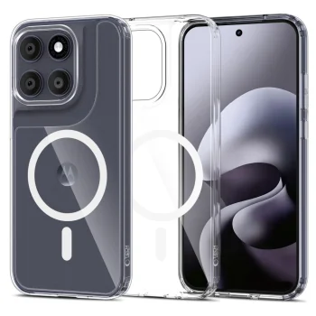 Tech-Protect FlexAir Hybrid MagSafe vāciņš Motorola Moto G67 / G77, caurspīdīgs