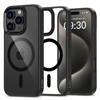 Чехол Tech-Protect для iPhone 16 Pro Max MagMat MagSafe, прозрачный