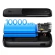 Повербанк 10000мАч 20Вт Baseus Qpow Pro Overseas Edition + кабель USB C 3A - Черный