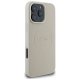 Guess iPhone 16 Pro Max Case Grained Ring MagSafe, Beige