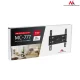 Maclean MC-777 TV Wall Mount, VESA 200x200, 13-50\", up to 35kg, Black