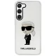 Karl Lagerfeld прозрачный чехол для Samsung Galaxy S23+ Ikonik Karl