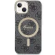 Чехол Guess для iPhone 14 4G MagSafe, черный