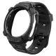 Ремешок с чехлом Spigen Rugged Armor Pro для Galaxy Watch Ultra 2 47мм, черный