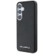 Karl Lagerfeld Saffiano Metal Logo MagSafe Case for Samsung Galaxy S25 - Black