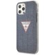 Guess iPhone 12 Pro Max Case Jeans Collection, Navy Blue