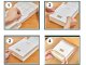 Under-Desk Pull-Out Drawer, 4 Compartments