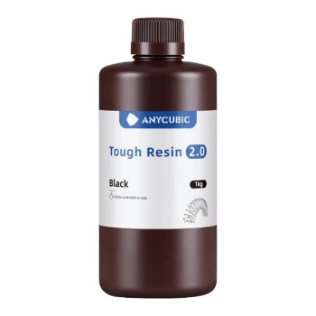 3D printera fotopolimēra sveķi Anycubic Tough Resin 2.0, melni