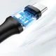 Ugreen USB to USB Type C Data Charging Cable 480 Mbps 3A 1m, White | Lādētājvads Datu Pārraides Kabelis