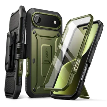 Чехол Supcase Unicorn Beetle Pro для iPhone 17 Air, зеленый