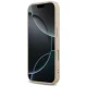Guess iPhone 17 Pro vāciņš Saffiano Classic Logo MagSafe, rozā