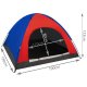 Trizand 4-Person Camping Tent, 190x190x123 cm