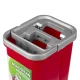 Плоская швабра с ведром Greenblue MaxiClean GB870, 2 насадки из микрофибры, 5.7...