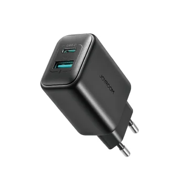 Joyroom JR-TCF13 tīkla lādētājs USB-C / USB-A 25W - melns