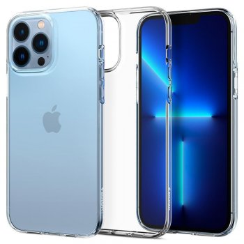 Apple iPhone 13 Pro 6.1'' Spigen Liquid Crystal TPU Case Cover, Transparent | Telefona Maciņš Vāks Apvalks Bampers