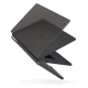 Чехол Uniq Claro MacBook Air 15" (2023) - прозрачно-серый