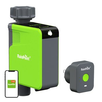 Smart 1-Zone Irrigation Controller RainPoint HTV107B+HWG009WB Bluetooth