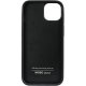 Кожаный чехол Audi Genuine Leather для iPhone 11 / XR Черный