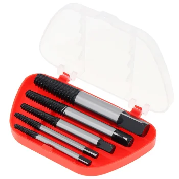 Damaged Screw Extractor Set, 5 Pcs
