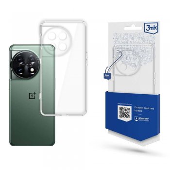 OnePlus 11 3MK Clear Case Cover, Transparent | Caurspīdīgs Silikona Vāciņš Maciņš Apvalks Bampers