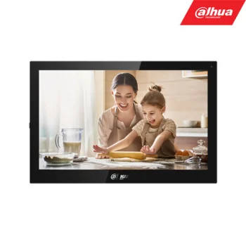 10-дюймовый видеомонитор домофона VTH5341G-W, черный